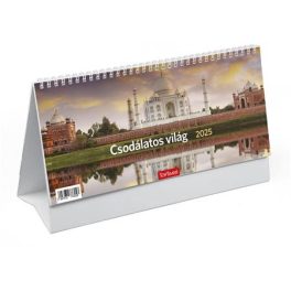   Naptár, asztali, álló, TOPTIMER, "Csodálatos világ"