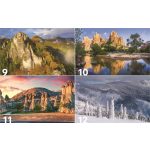 Naptár, fali, TOPTIMER, "Hegyek"