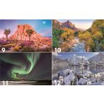 Naptár, fali, TOPTIMER, "Varázslatos tájakon"