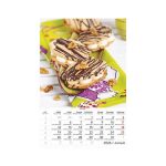 Naptár, fali, TOPTIMER "Desszertek"