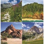 Naptár, fali, TOPTIMER "Hegyek"