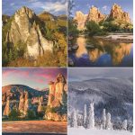 Naptár, fali, TOPTIMER "Hegyek"