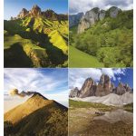 Naptár, fali, TOPTIMER "Hegyek"