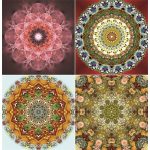 Naptár, fali, TOPTIMER "Mandala"