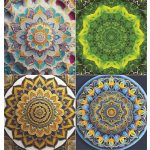 Naptár, fali, TOPTIMER "Mandala"