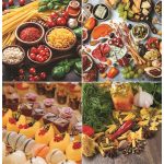 Naptár, fali, TOPTIMER "Gourmet"