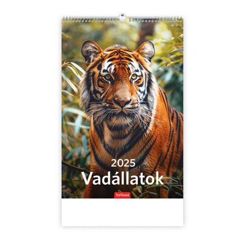 Naptár, fali, TOPTIMER "Vadállatok"