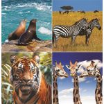 Naptár, fali, TOPTIMER "Vadállatok"