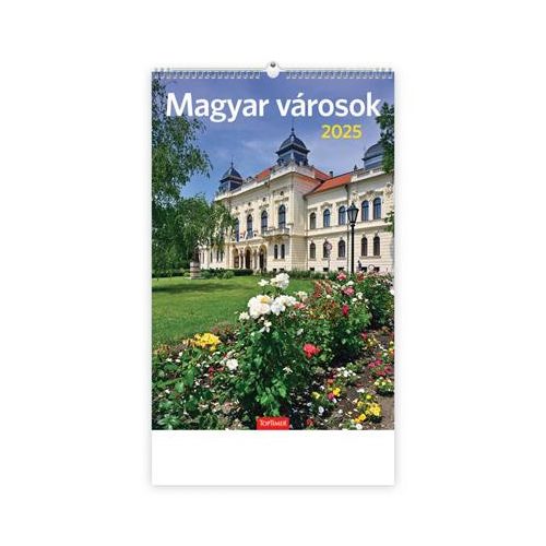 Naptár, fali, TOPTIMER "Magyar városok"