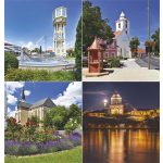 Naptár, fali, TOPTIMER "Magyar városok"