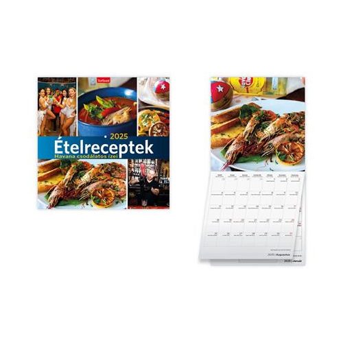 Naptár, fali, TOPTIMER, "Havana ízei"