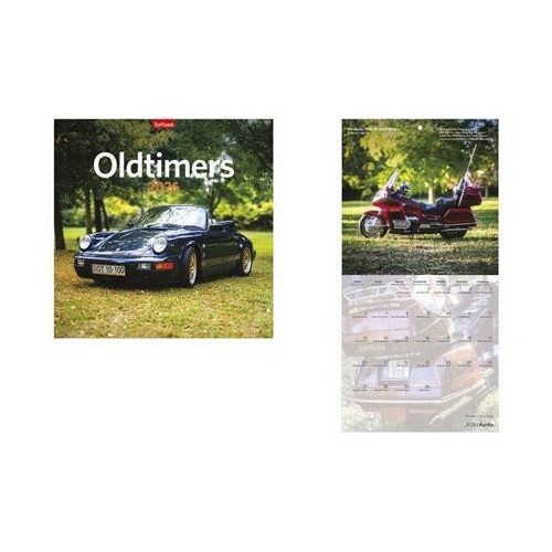 Naptár, fali, TOPTIMER, "Oldtimers"