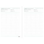 Tárgyalási napló, B5, TOPTIMER, "Traditional", zöld