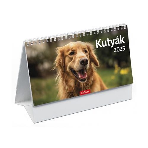 Naptár, asztali, álló, TOPTIMER, "Kutyák"
