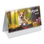 Naptár, asztali, álló, TOPTIMER, "Kutyák"