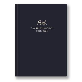   Tanári zsebkönyv, 2025/2026 tanév, A5, heti, TOPTIMER, kék