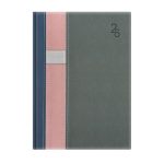 Naptár, tervező, B5, heti, TOPTIMER "Vario", kék-rózsaszín-szürke