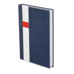 Naptár, tervező, A5, napi, TOPTIMER "Vario", kék-fehér