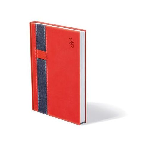 Naptár, tervező, A5, napi, TOPTIMER "Vario", piros-kék