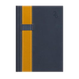   Naptár, tervező, A5, napi, TOPTIMER "Vario", kék-sárga