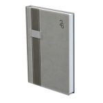 Naptár, tervező, A5, napi, TOPTIMER "Vario", szürke-szürke
