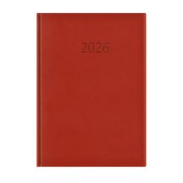   Naptár, tervező, A4, napi, TOPTIMER "Wide", bordó