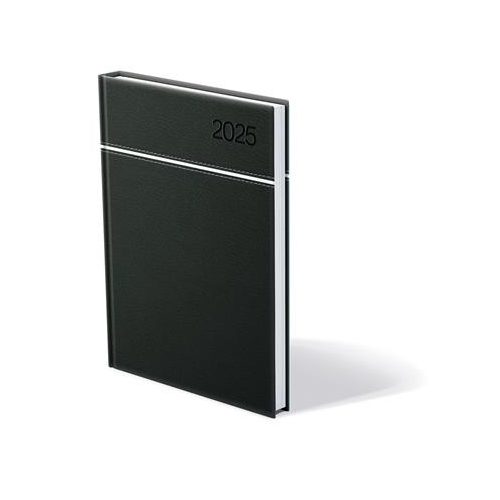 Naptár, tervező, B5, heti, TOPTIMER, "Young", fekete-fehér