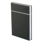 Naptár, tervező, A5, napi, TOPTIMER, "Young", fekete-fehér