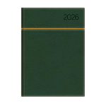 Naptár, tervező, A5, napi, TOPTIMER, "Young", zöld-narancs