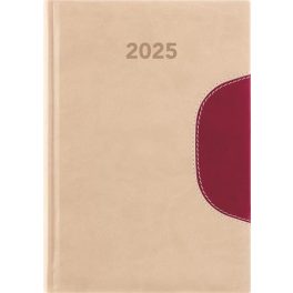   Naptár, tervező, A5, napi, DAYLINER "Memphis", bézs-padlizsán