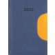 Naptár, tervező, A5, napi, DAYLINER "Memphis", kék-sárga