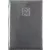 Naptár, tervező, A5, napi, DAYLINER, "Mirror", ezüst