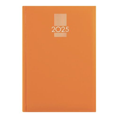 Naptár, tervező, A5, heti, DAYLINER, "MyPastel", narancs
