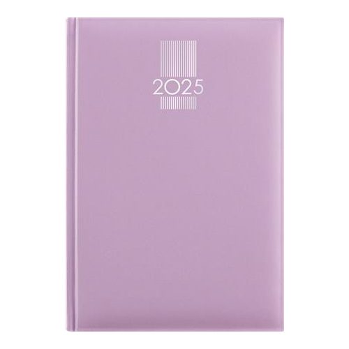 Naptár, tervező, A5, napi, DAYLINER, "MyPastel", lila