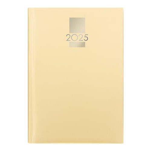 Naptár, tervező, A5, napi, DAYLINER, "MyPastel", sárga