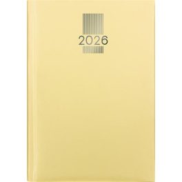   Naptár, tervező, A5, napi, DAYLINER, "MyPastel", sárga