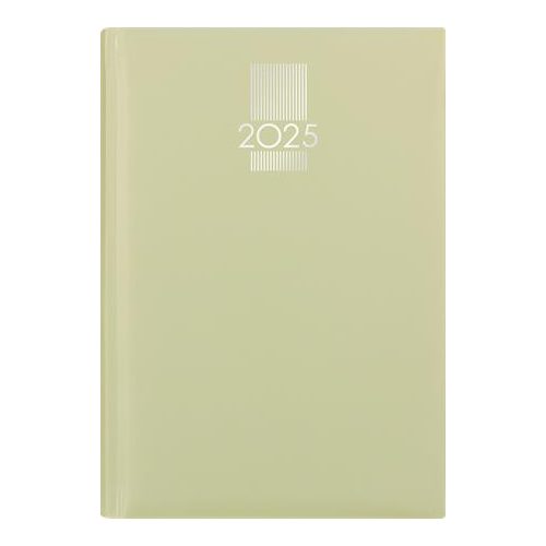 Naptár, tervező, A5, napi, DAYLINER, "MyPastel", világoszöld