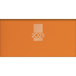   Zsebnaptár, fekvő elrendezésű, DAYLINER, "MyPastel", narancs