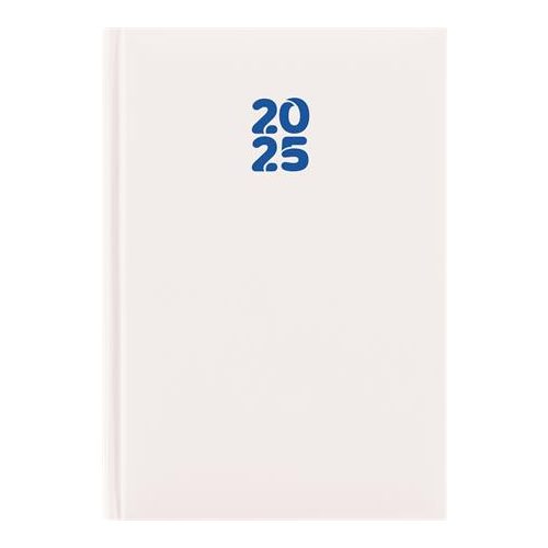 Naptár, tervező, A5, heti, DAYLINER, "Pannon", fehér