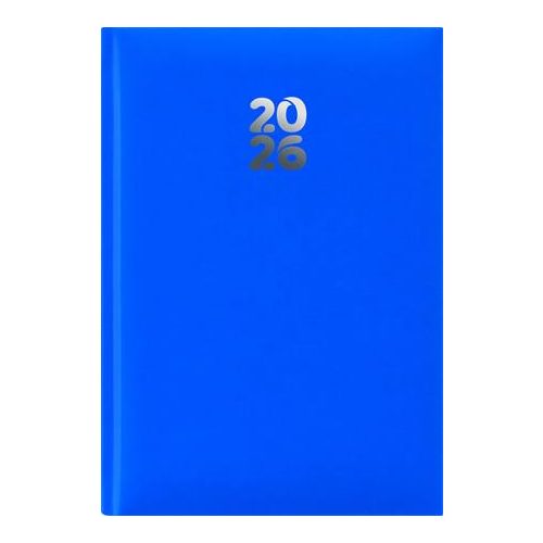 Naptár, tervező, A5, heti, DAYLINER, "Pannon", kék
