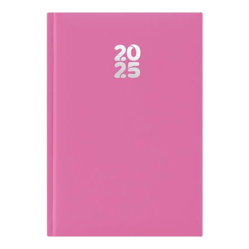 Naptár, tervező, A5, heti, DAYLINER, "Pannon", fuchsia