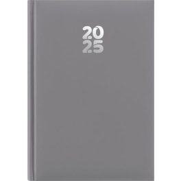   Naptár, tervező, A5, heti, DAYLINER, "Pannon", szürke