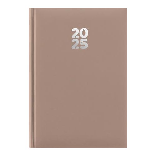 Naptár, tervező, A5, napi, DAYLINER, "Pannon", natúr