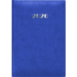   Naptár, tervező, A5, napi, DAYLINER, "Pellana", kék