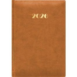   Naptár, tervező, A5, napi, DAYLINER, "Pellana", okker