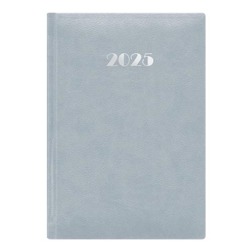 Naptár, tervező, A5, napi, DAYLINER, "Pellana", szürke