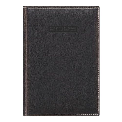 Naptár, tervező, B5, heti, DAYLINER, "Sherwood", fekete