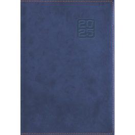   Naptár, tervező, B5, heti, DAYLINER "Square", kék