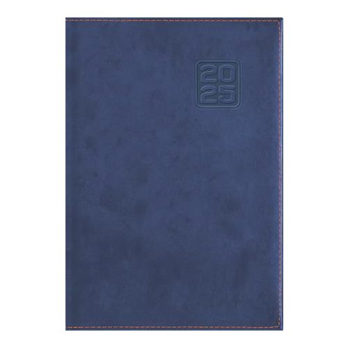 Naptár, tervező, B5, heti, DAYLINER "Square", kék