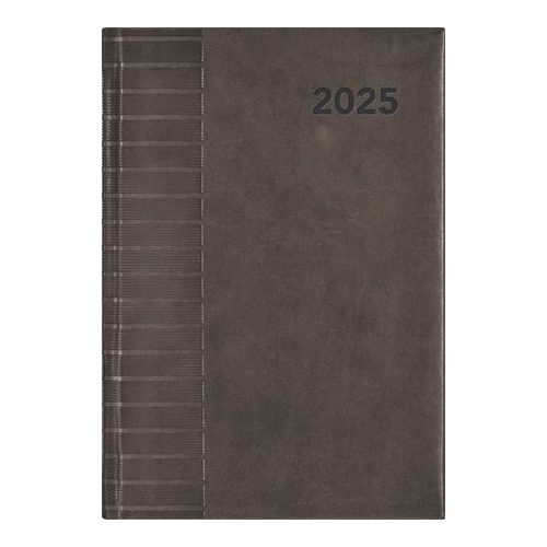 Naptár, tervező, A5, napi, DAYLINER, "Tucson", fekete